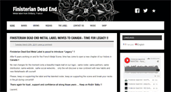 Desktop Screenshot of finisteriandeadend.com